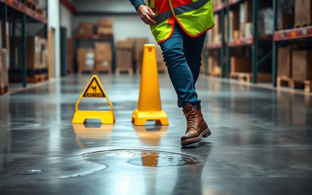 Slips, trips and falls